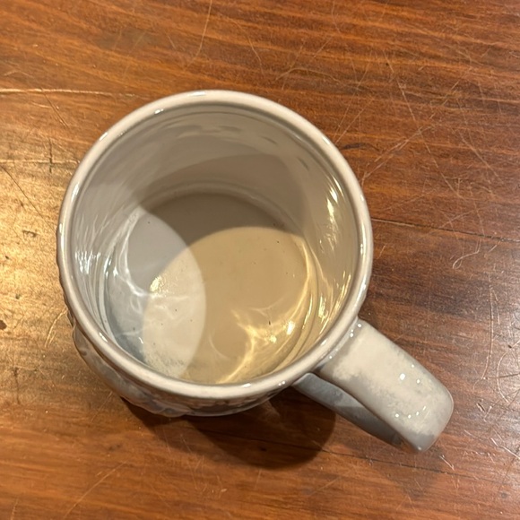 NWOT! Anthropologie A Initial Stocking Mug Winter Holiday Christmas Snowflake - Picture 6 of 11